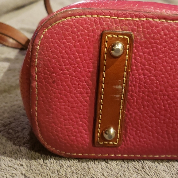 Dooney & Bourke Pink Leather Purse - Picture 5 of 10
